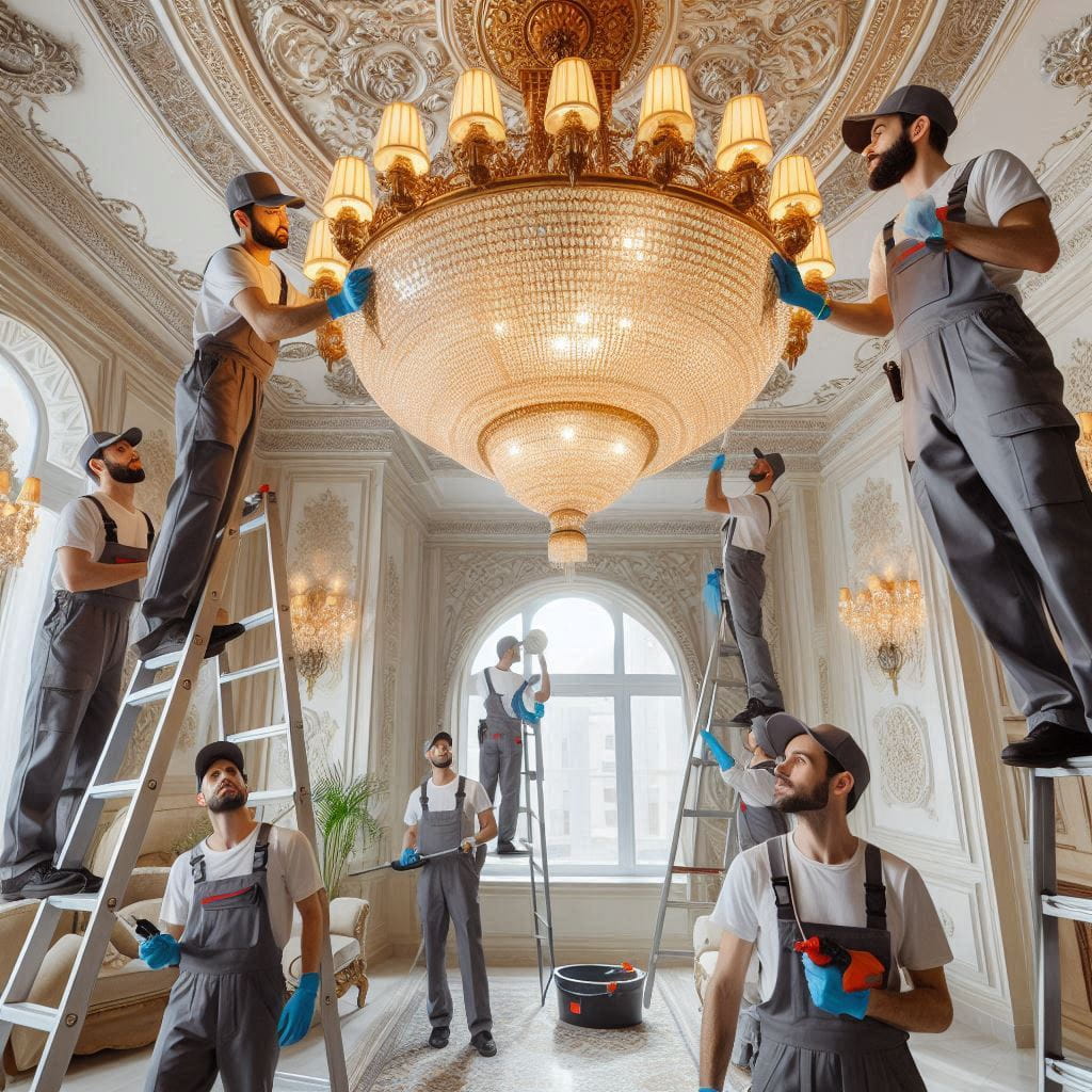 خدمات شركة تنظيف الثريات في رأس الخيمة